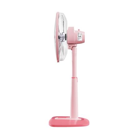 พัดลมสไลด์ 16 นิ้ว HATARI S16C1 สีชมพู_2