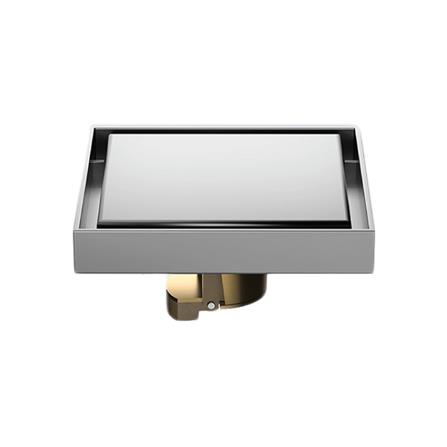 ตะแกรงกันกลิ่นเหลี่ยม CASSA CM0041 10 ซม. สีเงินเงา_0