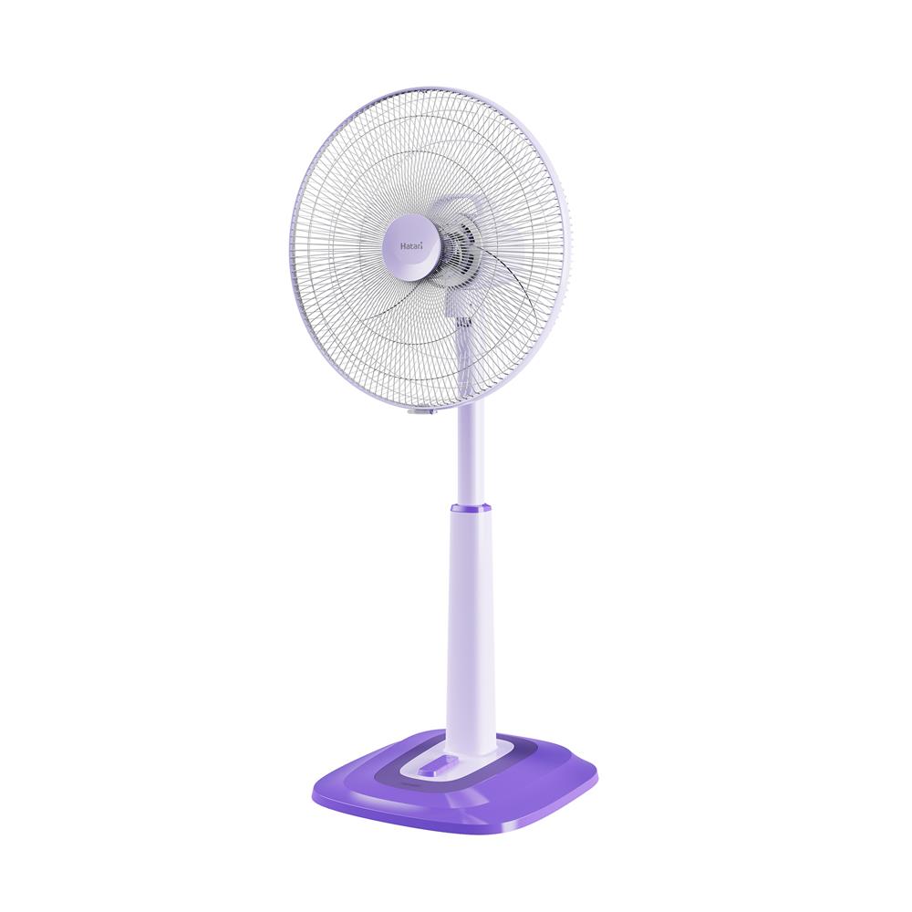 พัดลมสไลด์ 18 นิ้ว HATARI S18C1 สีม่วง
