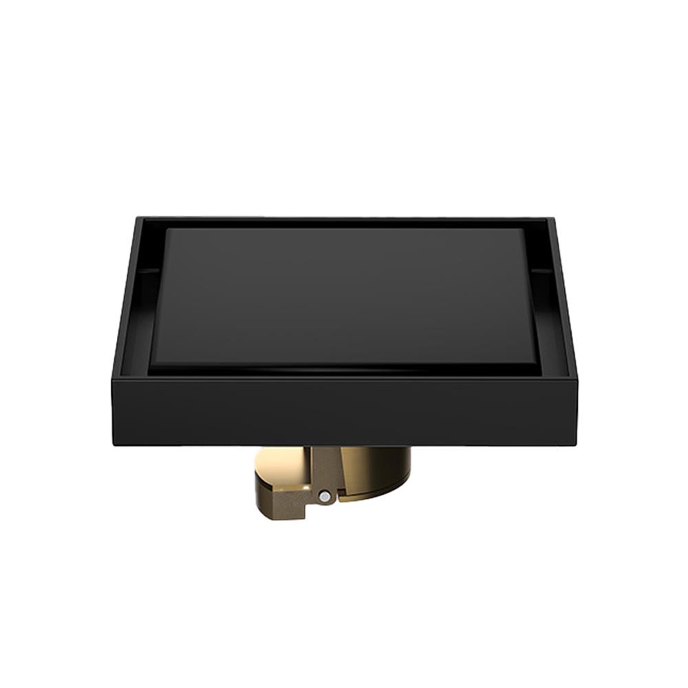 ตะแกรงกันกลิ่นเหลี่ยม CASSA CM0042 10 ซม. สีดำ