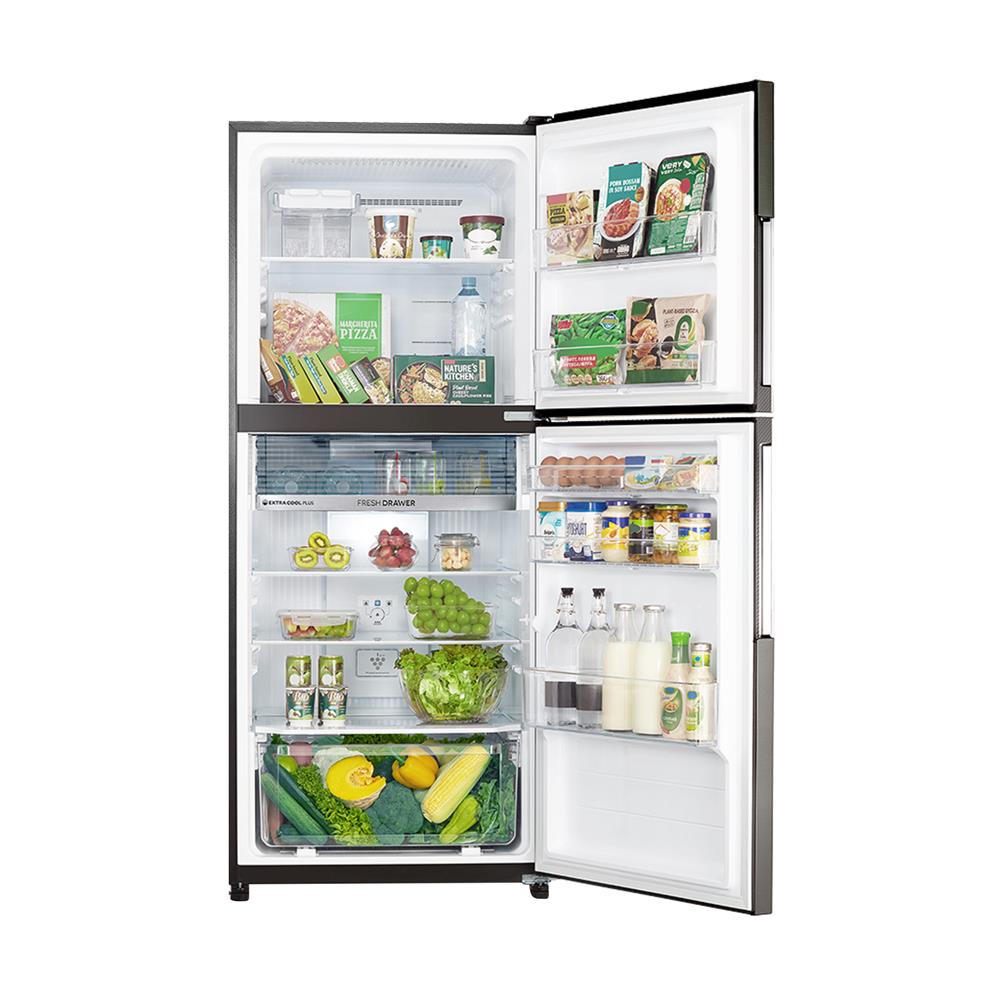 ตู้เย็น 2 ประตู SHARP SJ-XP470TP-DK 15.2 คิว สีเทาเข้ม