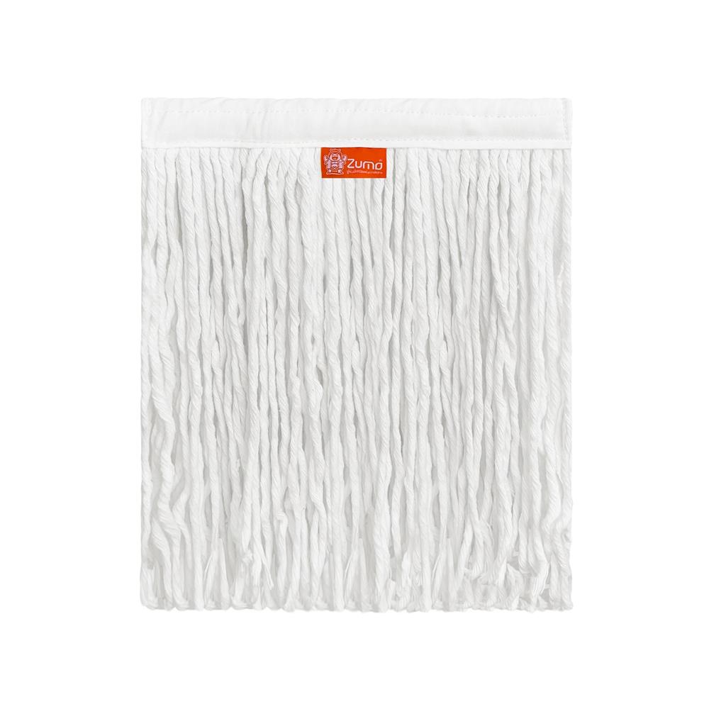 ไม้ม๊อบถูพื้นแบบหนีบด้ามยาว 12 นิ้ว ZUMO ZM15 สีขาว/ส้ม