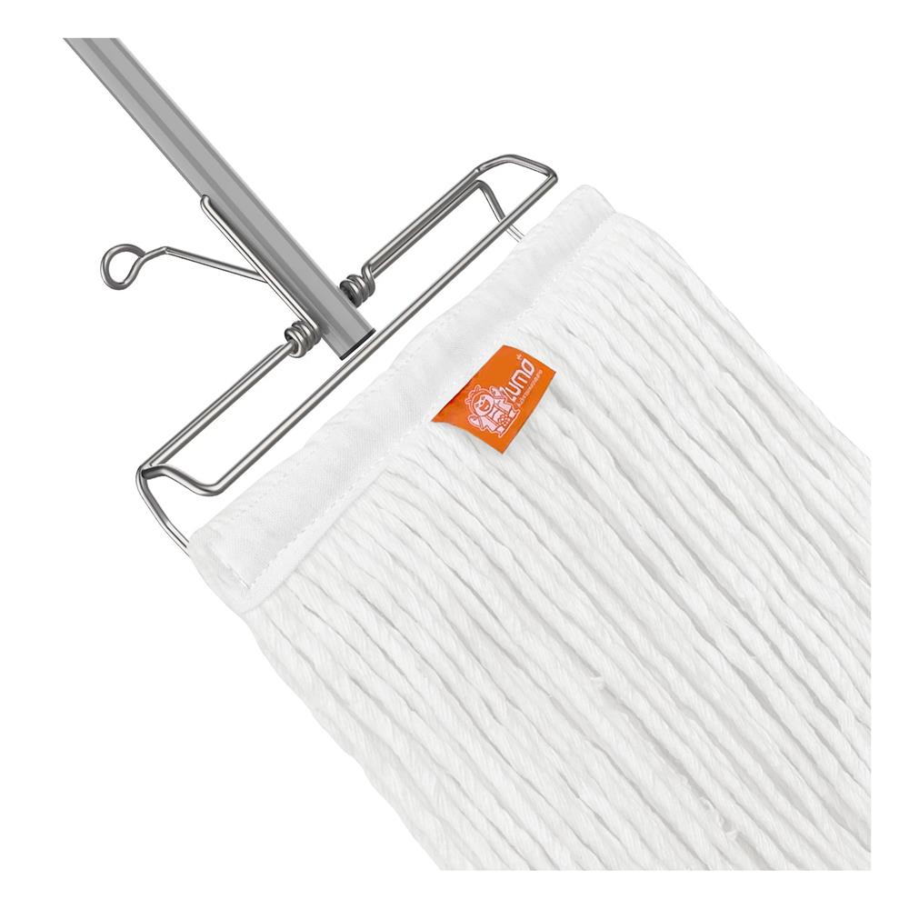 ไม้ม๊อบถูพื้นแบบหนีบด้ามยาว 10 นิ้ว ZUMO ZM13 สีขาว/ส้ม