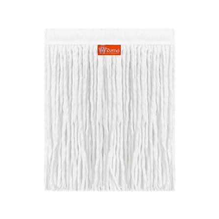 ไม้ม๊อบถูพื้นแบบหนีบด้ามยาว 10 นิ้ว ZUMO ZM13 สีขาว/ส้ม_4