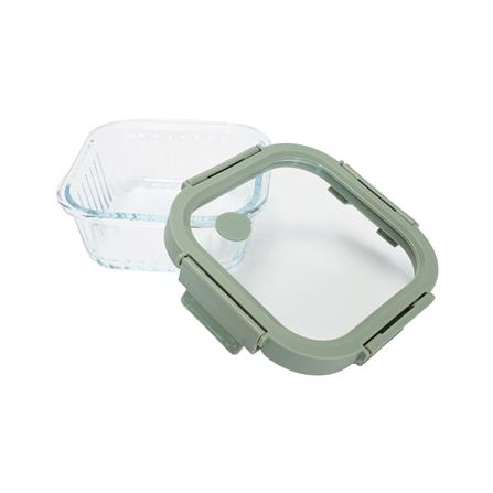 กล่องอาหารแก้วเหลี่ยม KECH RENA 0.52 ลิตร สีเทา_3