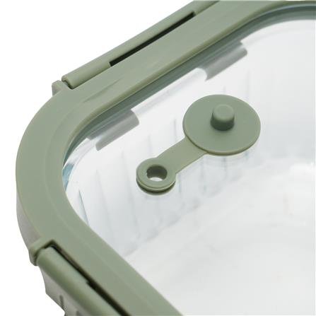 กล่องอาหารแก้วเหลี่ยม KECH RENA 0.52 ลิตร สีเทา_4