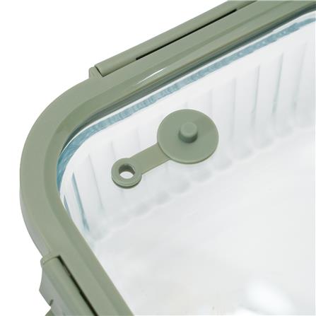 กล่องอาหารแก้วเหลี่ยม KECH RENA 1.52 ลิตร สีเทา_4