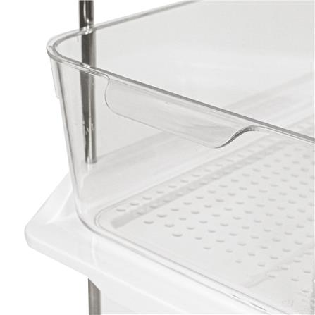 ชั้นวางของพร้อมถาดใส 3 ชั้น KECH BRINK 24X34X50.3 ซม._3