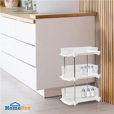 ชั้นวางของพร้อมถาดใส 3 ชั้น KECH BRINK 24X34X50.3 ซม._4