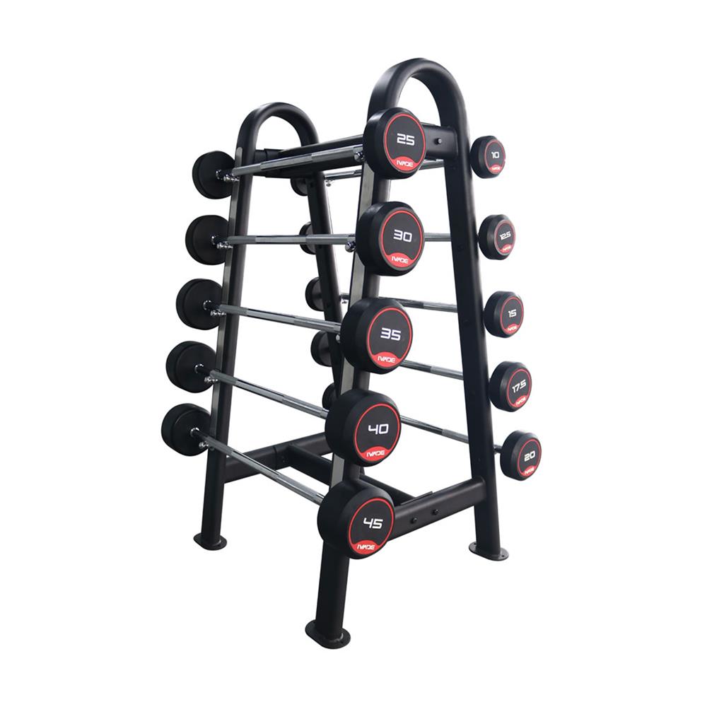 ชุดบาร์เบลแกนตรง IVADE 10-45 กก. (10 ชิ้น)