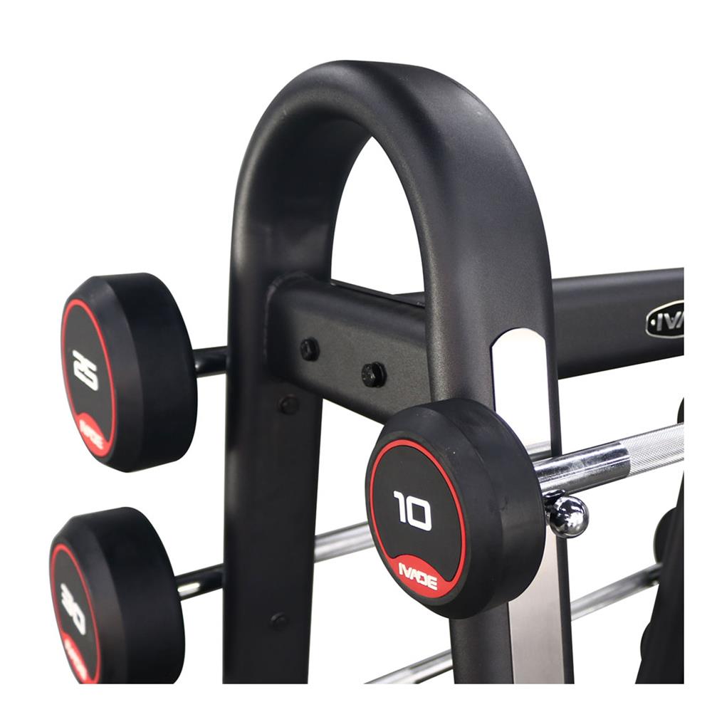 ชุดบาร์เบลแกนตรง IVADE 10-45 กก. (10 ชิ้น)