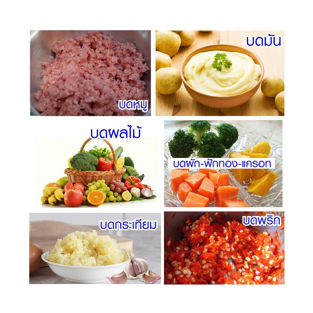 เครื่องบดสับอาหาร SKG SK-6618 สีเขียว