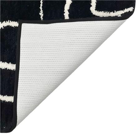 พรม HOME LIVING STYLE BILLIE 45X120 ซม. สีดำ_1