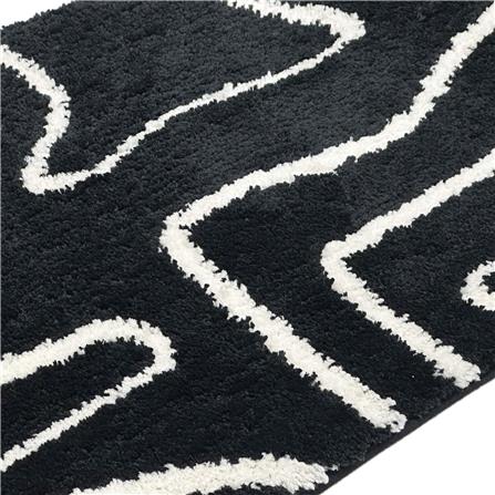 พรม HOME LIVING STYLE BILLIE 45X120 ซม. สีดำ_2