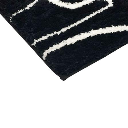 พรม HOME LIVING STYLE BILLIE 45X120 ซม. สีดำ_3