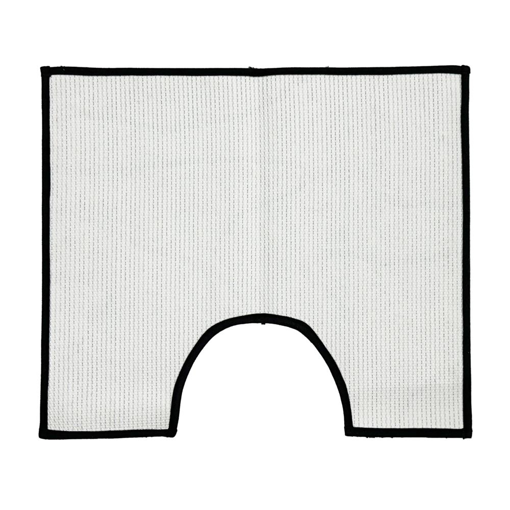 พรมห้องน้ำ HOME LIVING STYLE BILLIE 50X60 ซม. สีดำ