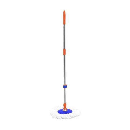 ชุดอุปกรณ์ถังปั่นพร้อมไม้ม็อบ NAMI WAVE สีส้ม/น้ำเงิน_5