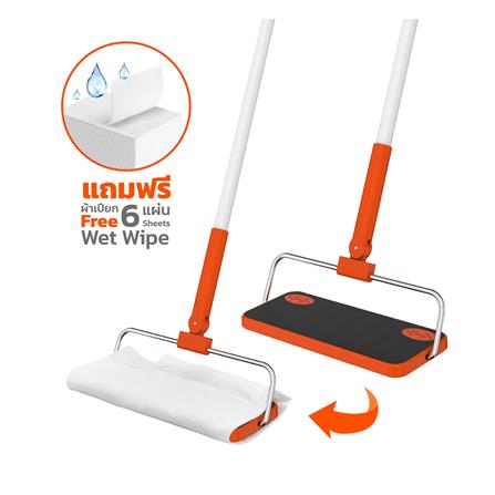 ไม้เมจิกม็อบดันฝุ่น ZUMO YOYO ZM33 สีขาว/ส้ม_3