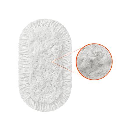 ไม้ม็อบถูพื้นดันฝุ่น 15 นิ้ว ZUMO ZM21 สีขาว/ส้ม_3