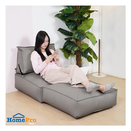 เบาะรองนั่ง HOME LIVING STYLE COLONY 28X56 นิ้ว สีเทา_3