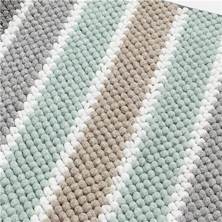 พรม HOME LIVING STYLE LEA 45X70 ซม. สีเทา_1