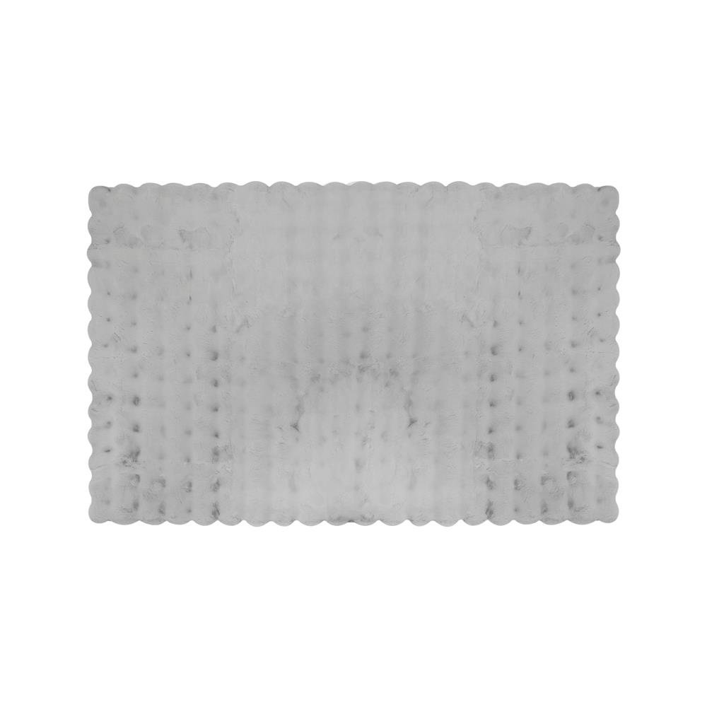 พรม HOME LIVING STYLE BUBBLE 120X180 ซม. สีเทา_1