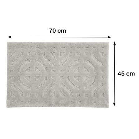 พรม HOME LIVING STYLE XIN 45X70 ซม. สีเทา_8