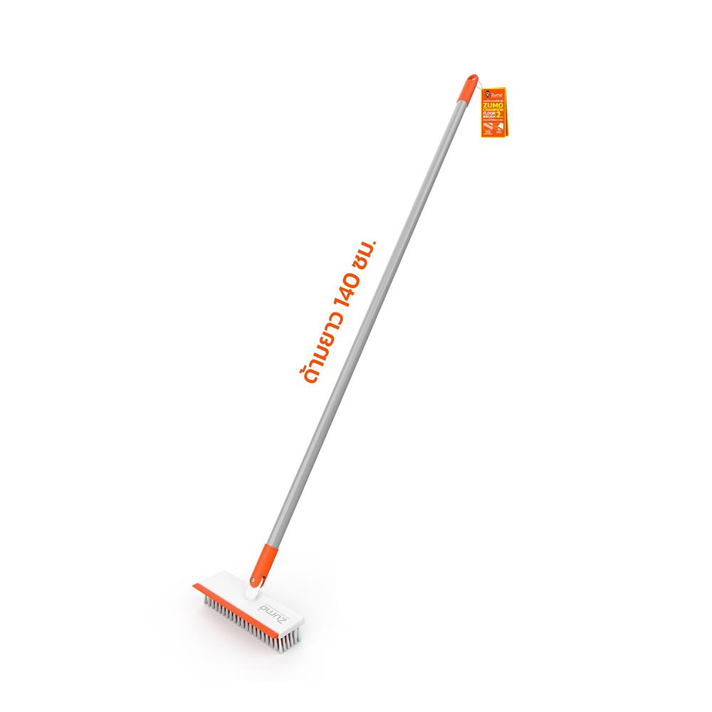 แปรงขัดพื้น ZUMO CHAMPION ZM10 สีขาว/ส้ม