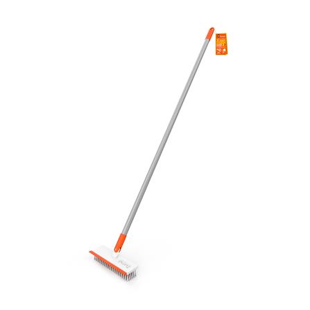 แปรงขัดพื้น ZUMO CHAMPION ZM10 สีขาว/ส้ม_0