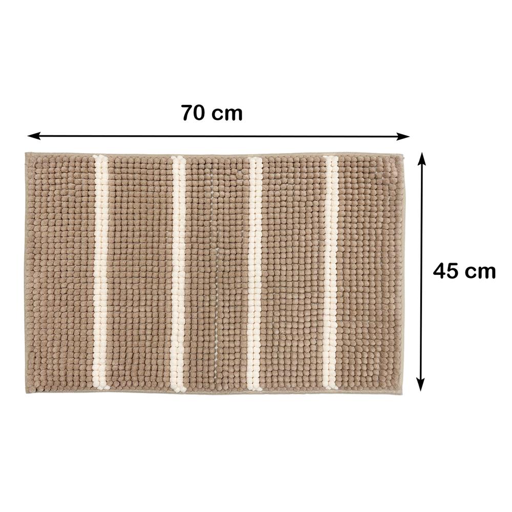 พรม HOME LIVING STYLE LEA 45X70 ซม. สีน้ำตาล