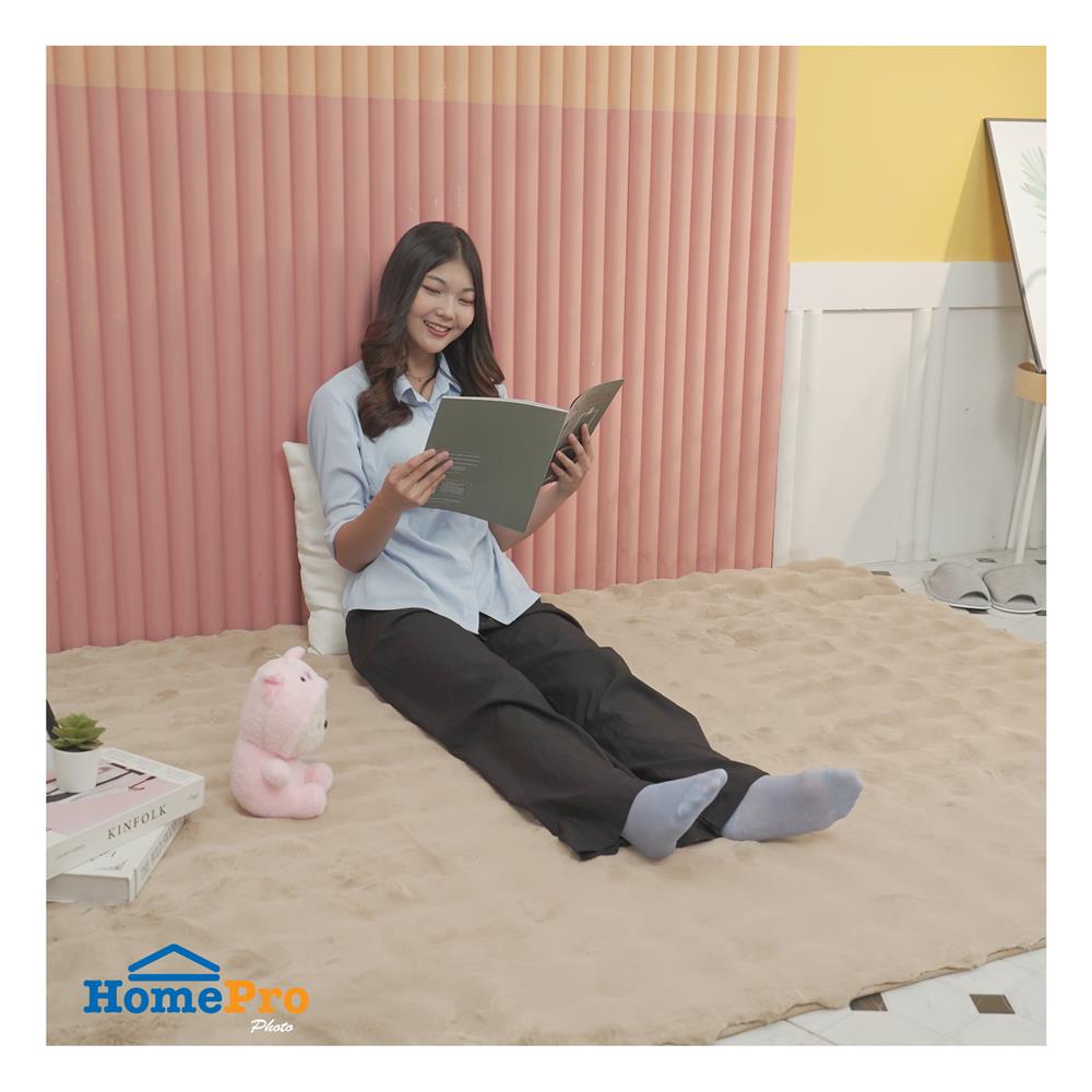 พรม HOME LIVING STYLE BUBBLE 150X210 ซม. สีน้ำตาล