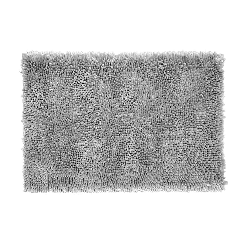 พรม HOME LIVING STYLE GRACE 45X70 ซม. สีเทาอ่อน