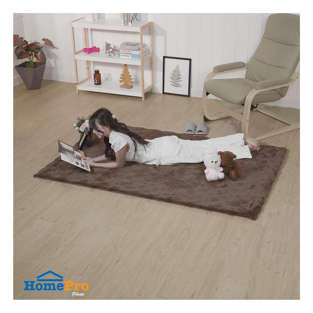 พรม HOME LIVING STYLE WEFER 120X180 ซม. สีน้ำตาลเข้ม