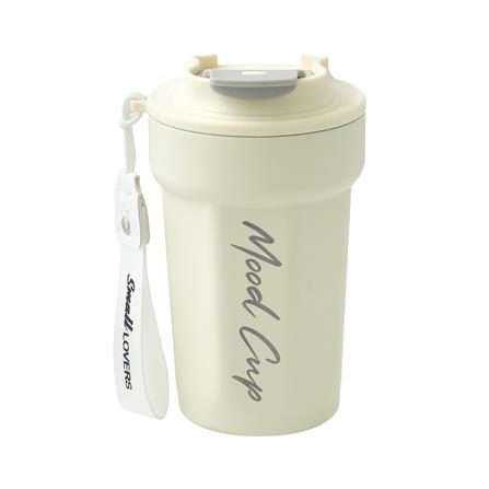 แก้วน้ำสเตนเลส SMALL LOVERS 0.48 ลิตร สีขาว_0