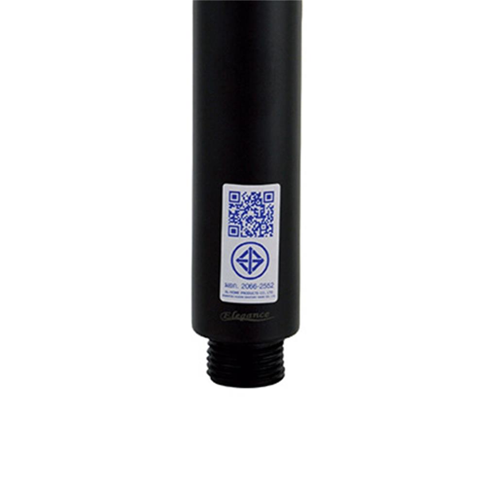 ชุดฝักบัวสายอ่อน 5 ระดับ ELEGANCE EG-9504 สีดำ