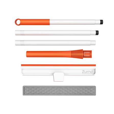 ที่เช็ดกระจกไมโครไฟเบอร์ ZUMO WIP WAP ZM11 สีขาว/ส้ม_4