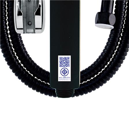 ชุดฝักบัวสายอ่อน 3 ระดับ ELEGANCE EG-8936 สีดำ_4