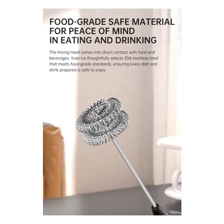 เครื่องทำฟองนม GRINDER 8200238 สีดำ_6