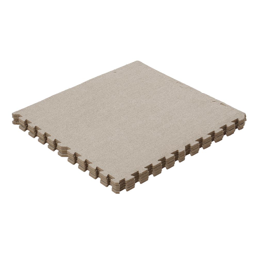 แผ่นรองนั่ง JIGSAW HOME LIVING STYLE ELMO 60X60 ซม. สีน้ำตาล (แพ็ก 4 ชิ้น)