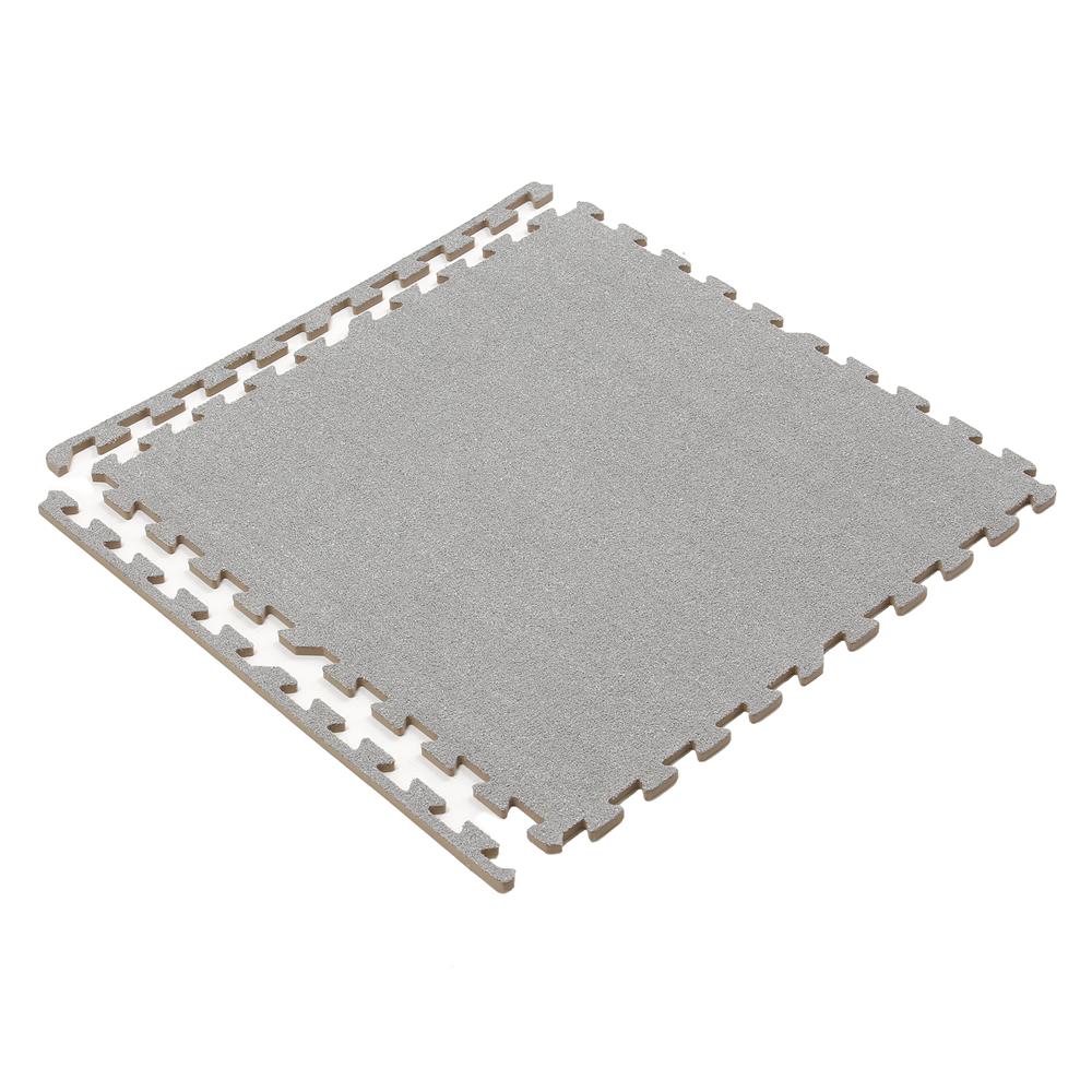 แผ่นรองนั่ง JIGSAW HOME LIVING STYLE ELMO 60X60 ซม. สีเทา (แพ็ก 4 ชิ้น)