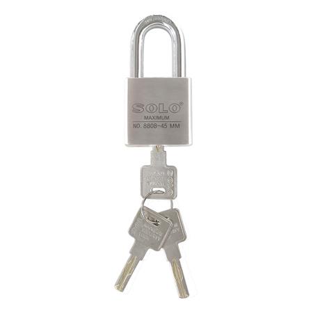 กุญแจลูกปืน SOLO 8808-45 45 มม. สีสเตนเลส_2