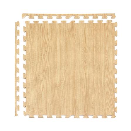แผ่นรองนั่ง JIGSAW HOME LIVING STYLE OAK 60X60 ซม. สีน้ำตาล (แพ็ก 4 ชิ้น)_0