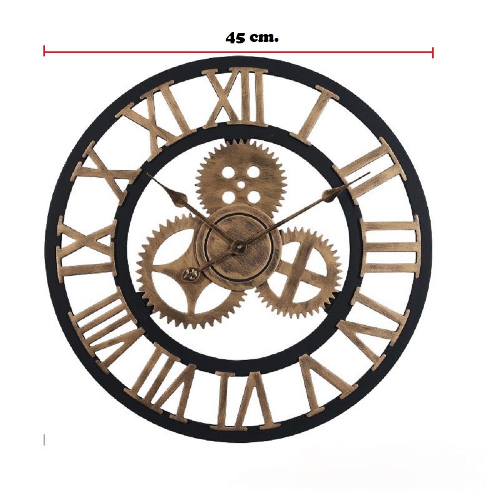 นาฬิกาแขวน INTERY C1038C012_05 17.72 นิ้ว สีทอง
