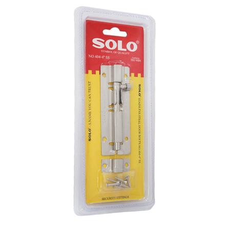 กลอนทั่วไป SOLO 404-4 4 นิ้ว สีสเตนเลส_3