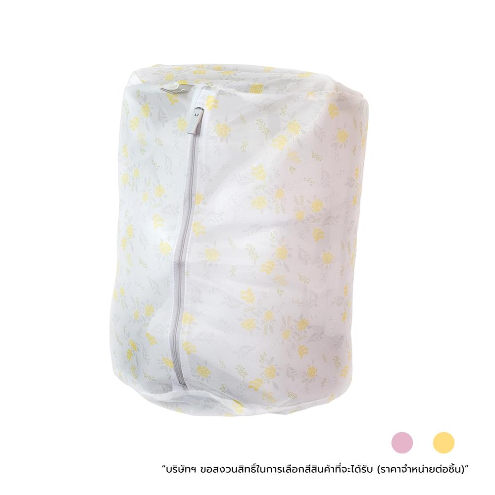 ถุงซักผ้าทรงกระบอก PLIM W0985 30x40 ซม. คละสี (1 ชิ้น)