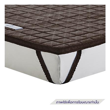 แผ่นรองนอน 3.5 ฟุต LOTUS FORESTEX I สี DARK BROWN_1