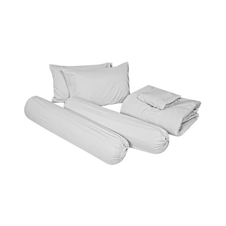 ชุดผ้าปูที่นอน 6 ฟุต (ชุด 6 ชิ้น) HOME LIVING STYLE MULTI-CURVE สี LIGHT GREY_2