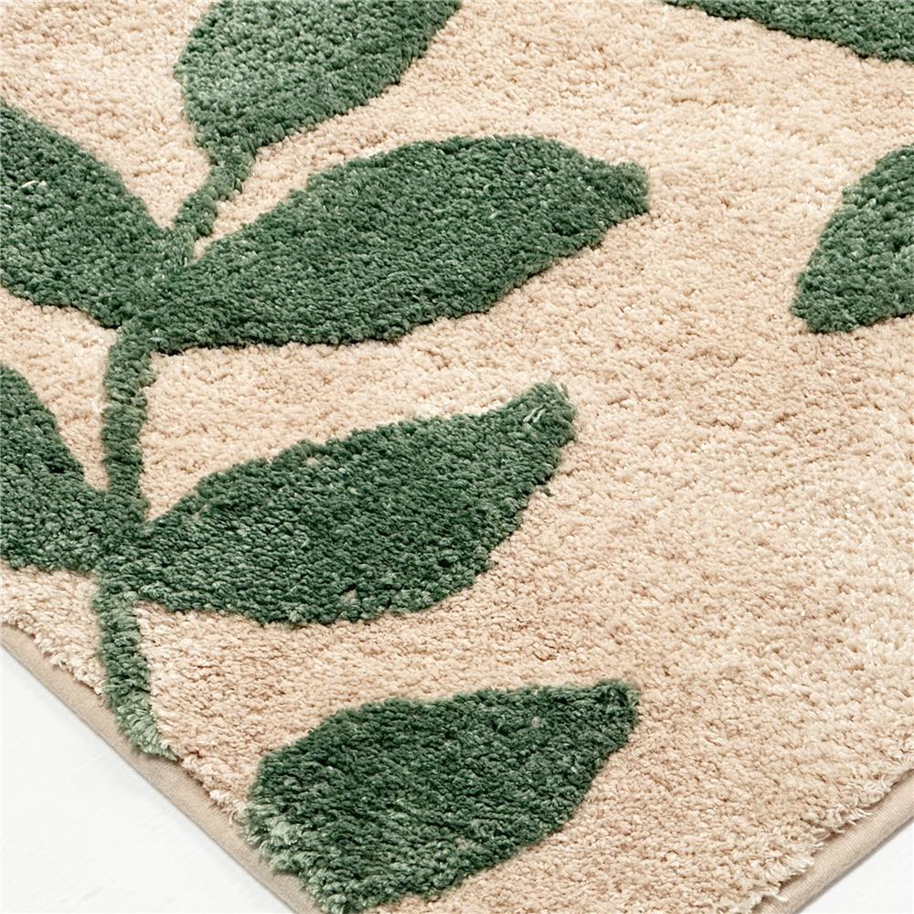 พรม HOME LIVING STYLE PLANT 45X70 ซม. สีครีม