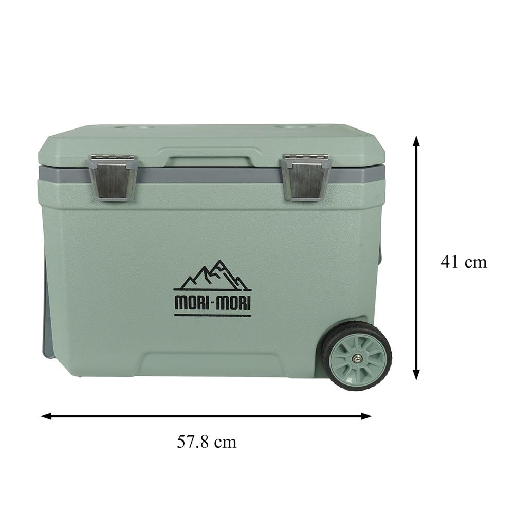 กระติกน้ำแข็ง SPRING MORI-MORI 45 ลิตร สีเขียว