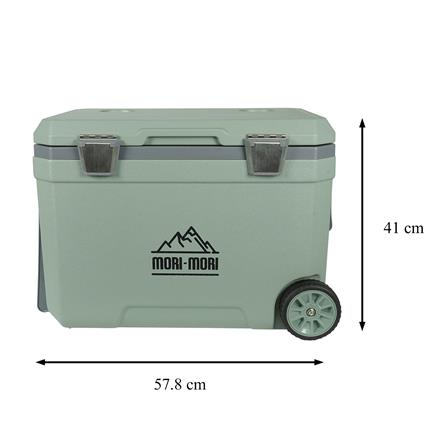 กระติกน้ำแข็ง SPRING MORI-MORI 45 ลิตร สีเขียว_10